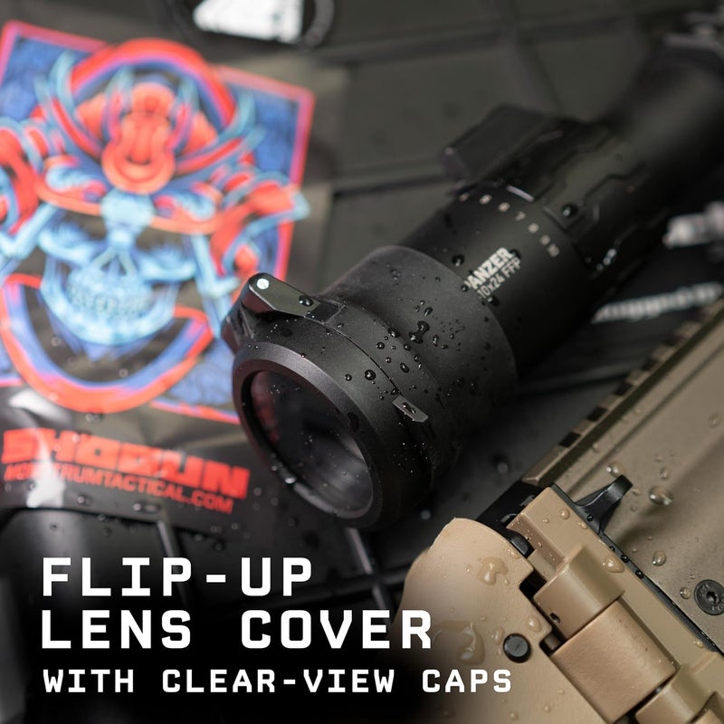 Monstrum Ultra Series Flip-Up Scope Lens Covers - Image 3